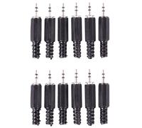 Connettore audio per cuffie fai da te con spina jack stereo maschio da 6x 2,5 mm