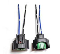 Connettore Auto 2 pezzi H8 H11 presa connettore femmina spina base adattatore estensione cablaggio per fari fendinebbia auto