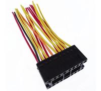 Connettore Auto 3BD941531A Compatibile Con Bora Per Polo Per Beetle Per Golf MK4 17 Pin Cromato Faro Fendinebbia Interruttore Cablaggio 3BD 941 531