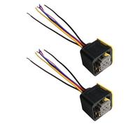 Connettore Auto Compatibile Con Scania Camion Parti Per Presa Faro Laterale Luce D'angolo 2 Pezzi Connettore A 6 Pin