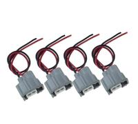 Connettore Auto Compatibile Con Toyota Per 4Runner Per Camry Per RAV4 Per Tacoma Per Corolla Connettore Iniettore Carburante 2325021020 2320921020(4 Pieces)
