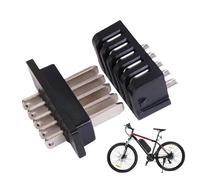 Connettore batteria bici elettriche, 2 x 5 poli maschio e femmina di scarico | terminale di collegamento di alimentazione sicuro, adattatore batteria ad alta corrente per Ebikes Power Box