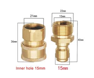 Connettore beccuccio in rame robusto per lavatrici ad alta pressione lunga durat