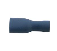 Connettore Blu Femmina Completamente Isolato Terminale Push On 6.3mm 10pz 36873