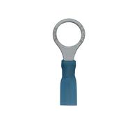 Connettore Blu Terminale A Anello Termorestringente 10,5mm 25pz 30199