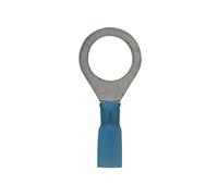 Connettore Blu Terminale A Anello Termorestringente 12.5Mm 25Pz 30208