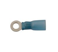 Connettore Blu Terminale A Anello Termorestringente 6.0Mm 25Pz 30202