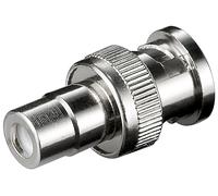 Connettore BNC maschio - RCA femmina 50 Ohm - 10 pezzi