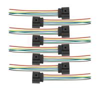 Connettore Bobina Accensione Compatibile Con Per EuroVan 2001-2003 Per Cabrio 2000-2002 Per Jetta 1999-2005 Auto 5 Spille Connettore Treccia Cablaggio Spina 1J0973775A(8 pcs)