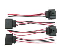 Connettore Bobina Accensione Compatibile Con Per Jetta Per Golf Per GTI 1.8T 2001 2002 2003 2004 2005 Bobina Di Accensione Connettori Riparazione Cablaggio Spina 4B0973724(4 PCS)