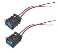 Connettore bobina di accensione Compatibile Con Ford Per C-Max MK2 1.6L 2010-2016 2017 2018 2019 2 Pezzi 3 Pin Bobina Di Accensione Connettore Treccia Spina Del Cablaggio 1W7T-14A464-MA
