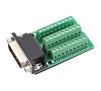 Connettore breakout DB26, adattatore maschio D-SUB a 26 pin a connettore PCB modulo segnali terminali breakout board con tappetino isolante