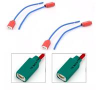 Connettore Bulbo Faretto H7 Femmina Ceramica Pigtail 4 Pezzi Alta Intensità