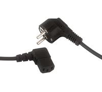 Connettore C13 angolato, 10 A/250 V, 3 m. Ideale per dispositivi elettronici, offre versatilità e sicurezza. Il suo design salvaspazio facilita i collegamenti in qualsiasi installazione.