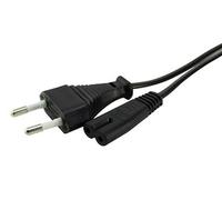 Connettore C7 doppio isolamento 2,5 A/250 V 1,8 m: ideale per dispositivi elettronici. Garantisce sicurezza e resistenza in casa e in ufficio, mantenendo le apparecchiature collegate e protette.