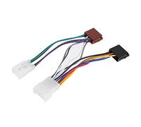 Connettore cablaggio ISO Linea di collegamento interno audio per auto di qualità premium Plug and Play Installazione diretta per Avalon Aurion Materiale ABS Lunghezza 15 cm