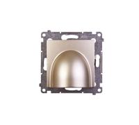 Connettore cavo oro opaco diametro Simon 54 DPK1.01/44