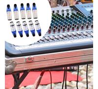Connettore cavo XLR 10x Maschio e femmina portatili per canto da studio DJ