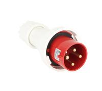 Connettore CEE, Tappo di campeggio, 4 Poly 240~415V 63A IP67, attatore a corrente forte rossa per la connessione di alimentazione della roulotte di roulotte, 034