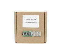 Connettore chiave USB per VBand Morse Trainer, interfaccia CW da 3,5 mm dispositivo di pratica per Windows iOS Android Hongmeng, compatibile con il manuale del sito Web VBand e supporto automatico