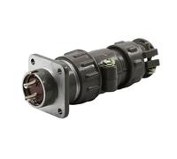 Connettore circolare con spina e presa for aviazione serie P20, diametro nucleo 2.3.4.5.7, spina for aviazione da 20 mm(2 Core)