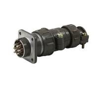 Connettore circolare con spina e presa for aviazione serie P20, diametro nucleo 2.3.4.5.7, spina for aviazione da 20 mm(7 Core)