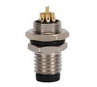 Connettore Circolare Impermeabile M8 8 Pin IP67 per Cavi Elettrici Industriali Applicazioni Rugged e Ambienti Esterni