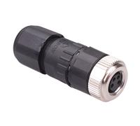 Connettore Circolare Industriale M8 Femmina 4 Vie IP67 3A