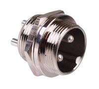 Connettore Circolare Maschio M19 2 Vie Montaggio Pannello Switch Electronics