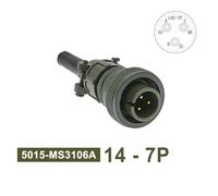 Connettore circolare MIL-C MS3106A 14S-7 14S-9 - Specifiche Connettore impermeabile for uso in studio, casa e trasmissione 1 pz.(Head 3106 14-7p)