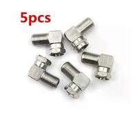 Connettore coassiale ad angolo retto da 90 gradi, 5 pezzi, collegamento impermeabile, connettore adattatore