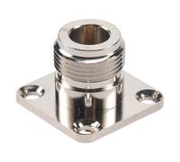 Connettore coassiale RF jack femmina tipo N pannello a 4 fori