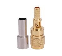 Connettore Coassiale RF M5-J-1.5 (Maschio) per Segnali del Sensore di Accelerazione/Pressione L5, Compatibile con Cavi 316 e 174.