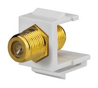 CONNETTORE COASSIALE RUTENBECK KMK-BNC-F - Adattatore Keystone, plastica, 30,3 mm, 10 pezzi
