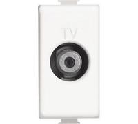 Connettore Coassiale Tv Tipo F 1M Bianco Matix ( Bticino Cod. Am5202F )