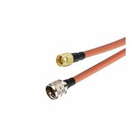 Connettore coassiale UHF maschio SO239 UHF femmina a spina maschio SMA, adattatore for cavo a doppia schermatura RG400(SMA M to UHF M,15CM)