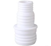 Connettore compatto per tubo di scarico della lavatrice, per tubi da 25 mm e 30 mm, giunto di prolunga in PP a prova di perdite, per lavanderia domestica (20/30 mm)