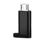 Connettore convertitore adattatore USB C femmina a micro USB maschio con cordino supporto ricarica e sincronizzazione dati per telefono portatile tipo C femmina a micro maschio convertitore