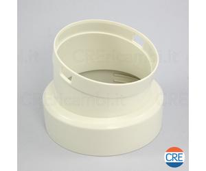 Connettore Curvo Bocchettone Condizionatore Pinguino PAC AN EX N285GN DE LONGHI