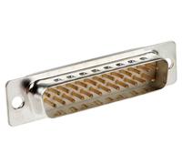 Techly NP 160517 Connettore D-Sub 25 Poli Maschio a Saldare Grigio Silver
