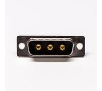 Connettore D-SUB 3W3 dritto foro passante per supporto PCB
