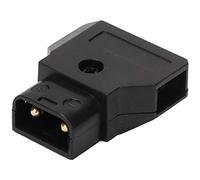 Connettore D-Tap per batterie con attacco a V - Pin placcati in oro, plastica ABS, elevata resistenza al calore, monitor di alimentazione/BMCC per alimentatore fotocamera