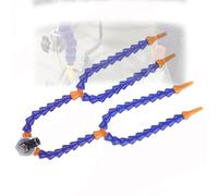 Connettore da 8 mm filettatura flessibile flessibile per tubo di liquido di raffreddamento ad acqua, tubo di raffreddamento a ugello r Strong magnetic base and pipe length 300mmx2pcs 7mm round nozzle