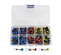 Connettore da pesca Space Beans Un set completo di 100 galleggianti adatti a tutti i livelli di appassionati di pesca