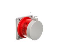 Connettore da tavolo dritto 32A 3P+N+Z 400V rosso IP44 922035