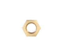 Connettore Dado In Ottone M8 X 1.25 X 13Mm Esagonale 10Pz 35414