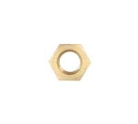 Connettore Dado In Ottone M8 X 1.25 X 13Mm Esagonale 10Pz 35414