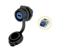 Connettore Dati Impermeabile IP68 per Connettore Dati Impermeabile(1) | IP68 , per immersione 2m/2h, lega , plastica PBT, automatico