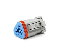 Connettore del cavo di cablaggio dell'alloggiamento automobilistico a tre vie da 1/5 pezzi for tappo di testa for auto DT04-3P-P007 DT06-3S-P006(DT06-3S plug,5 PCS)