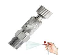 Connettore del tubo a spazzola ad aria, raccordo 'adattatore aerografo | CONSIDAZIONI 'AERBRUSH Connettori tubo di 1/8 pollici,Tappo di accoppiatore di rame a rilascio rapido per la pittura di moazion